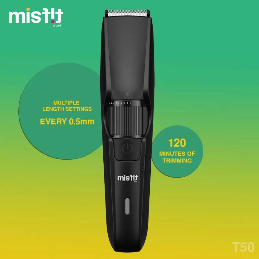 (Open Box) Misfit by boAt T50 Lite Trimmer 120 mins Runtime 40 Length Settings