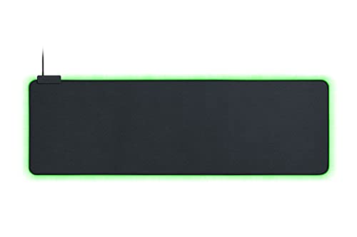 (OPEN BOX)Razer Strider - L Multilayer Synthetic Leather, Foam Padding, Head Cushion, Height Adjustable, Black/Green (RZ02-03810200-R3M1)