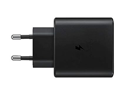(Open Box) Samsung Original 45W Single Port,Type-C Super Fast Charger (Cable Included), Black