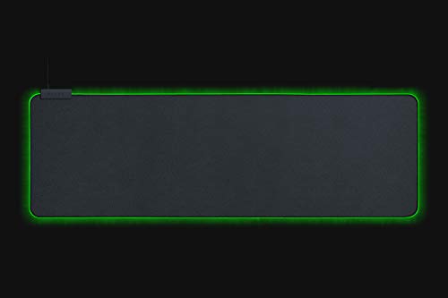 (OPEN BOX)Razer Strider - L Multilayer Synthetic Leather, Foam Padding, Head Cushion, Height Adjustable, Black/Green (RZ02-03810200-R3M1)