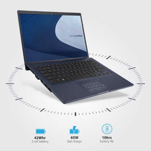 (Brand Refurbished) Asus Expertbook Laptop B1400CEAE-EK2319R (Intel® Core™ i5-1135G7 processor/8G DDR4 on board/512GB M.2 NVMe™ PCIe Ssd/Windows 10 Pro/Intel®UHD Graphics/14 inch)