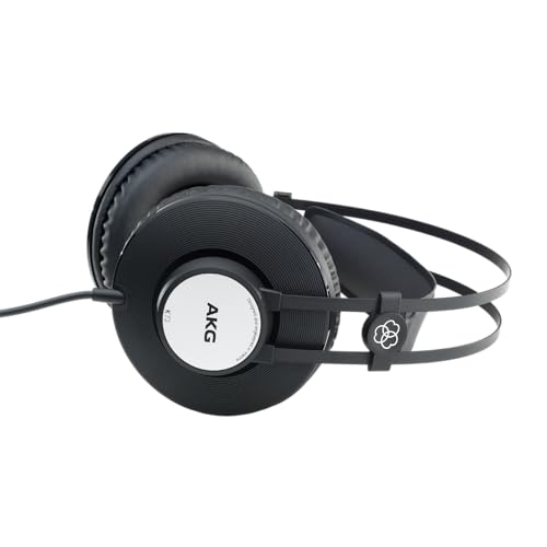 (Open Box) AKG K52 Closed Back Headphones,Wired,Black
