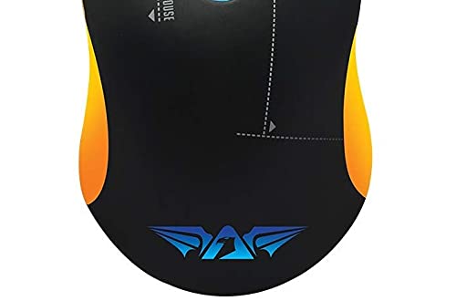 (Open Box) Armaggeddon Textron Scorpion 3 Gaming Mouse (Black and Yellow)