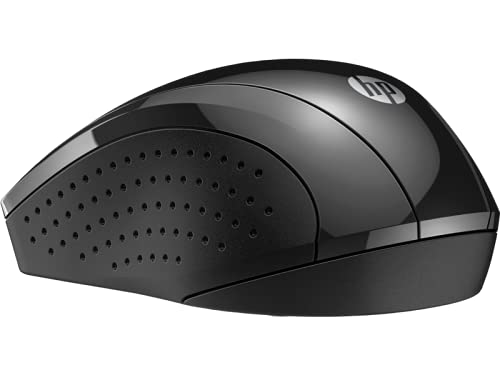 (Open Box) HP 220 Silent Wireless Mouse, 2.4 GHz Dongle, 15 Month Life Battery, Compatible with Windows, Mac, Chromebook/PC/Laptop (391R4AA), Black