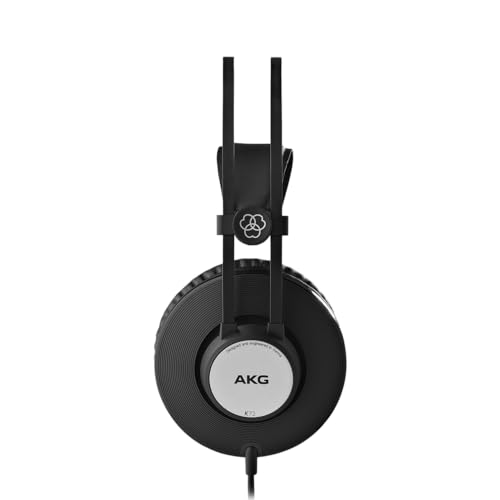(Open Box) AKG K52 Closed Back Headphones,Wired,Black