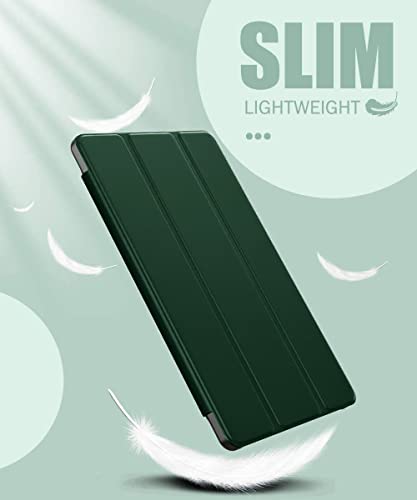 (Open Box)SwooK Case Compatible with Galaxy Tab S6 Lite 10.4 2020, Stand Cover with Translucent Frosted PC Back Shell Fit Samsung Galaxy Tab S6 Lite 10.4 2020 SM-P610/P615 (S6 lite 10.4 Inch, Aqua)