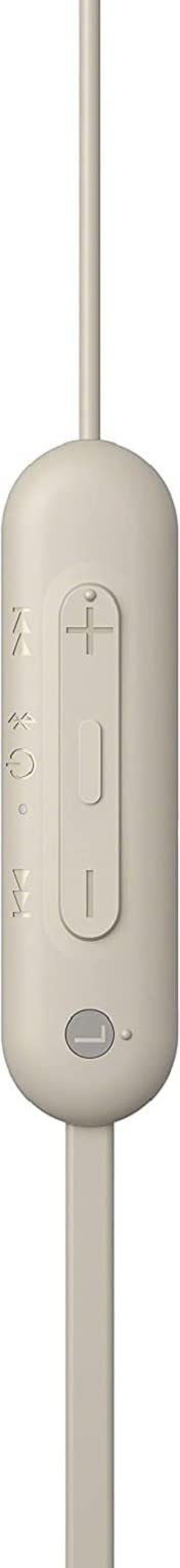 (Open box)Sony WI-C100 Wireless Headphones with Customizable Equalizer for Deep Bass & 25 Hrs Battery, DSEE-Upscale, Splash Proof, 360RA, Fast Pair, in-Ear Bluetooth Headset with mic for Phone Calls (Black)
