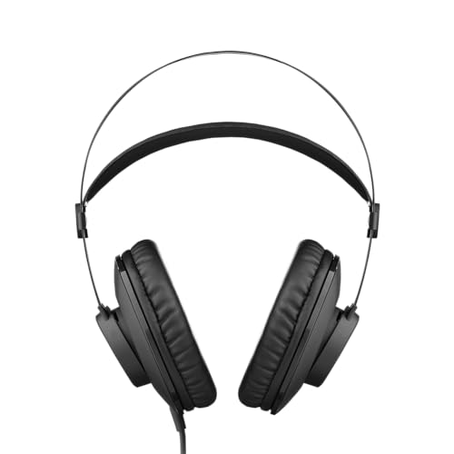 (Open Box) AKG K52 Closed Back Headphones,Wired,Black