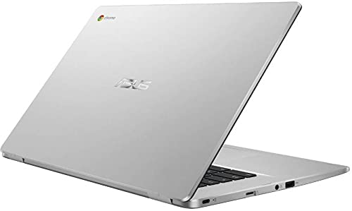 (Brand Refurbished) ASUS Chromebook Celeron Dual Core N3350 - (4 GB/64 GB EMMC Storage/Chrome OS) C423NA-BV0523 Chromebook (14 inch, Silver, 1.20 Kg)