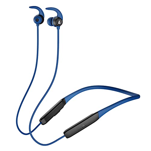 (Open Box)boAt Rockerz 255 Touch Neckband with Full Touch Controls,Spatial Audio,Up to 30H Playtime,ASAP Charge,Beast Mode,Enx Technology(Deep Blue),in-Ear,Bluetooth