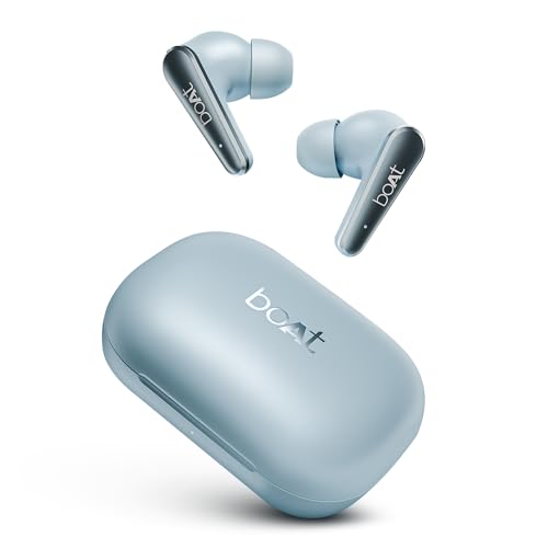 (Open Box) boAt Airdopes 280 ANC Truly Wireless in-Ear Earbuds with 32dB ANC, Ambient Mode, 60HRS Playback, 13mm Drivers, 4 Mics ENx™, in-Ear Detection, ASAP™ Charge,Beast Mode,IPX5 Ear Buds TWS (Active Black)