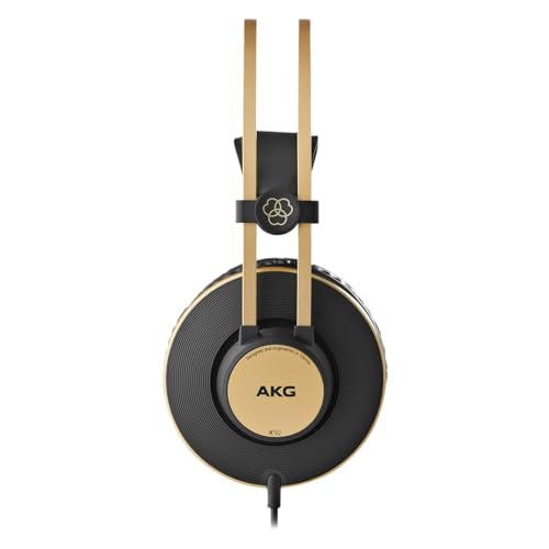 (Open Box) AKG K52 Closed Back Headphones,Wired,Black