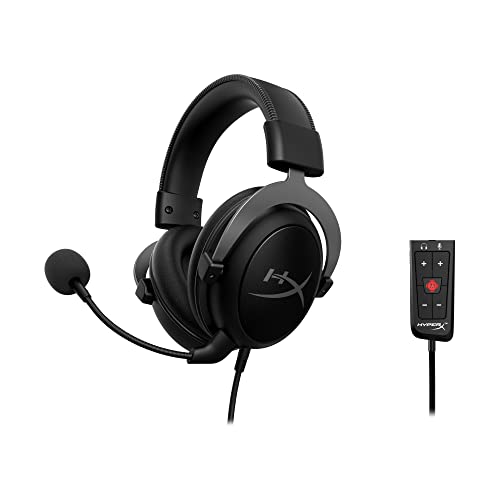 (OPEN BOX)HyperX Cloud Core On-Ear Wired Gaming Headset with Mic for PC, DTS Headpone:X (Black)