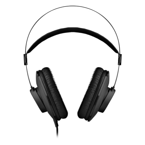 (Open Box) AKG K52 Closed Back Headphones,Wired,Black