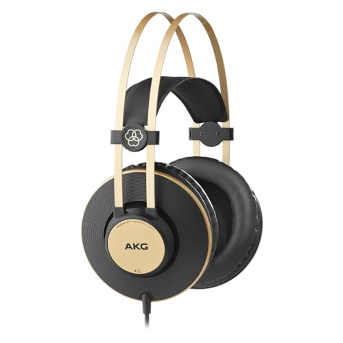 (Open Box) AKG K52 Closed Back Headphones,Wired,Black