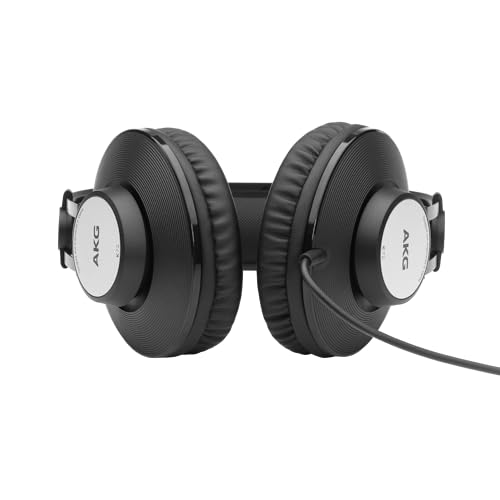 (Open Box) AKG K52 Closed Back Headphones,Wired,Black