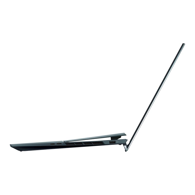 (Brand Refurbished) ASUS ZenBook Pro Duo 15 OLED (2021) UX582HM-H701WS, Core i7-11800H 11th Gen, 15.6" 4K Dual-Screen Touch Laptop /16GB/1TB SSD/nVidia RTX 3060-6GB/Windows 11/Celestial Blue//Soft Stand/Stylus/Palm Rest