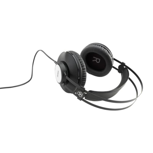 (Open Box) AKG K52 Closed Back Headphones,Wired,Black