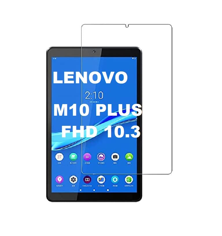 (Open Box) TECHSHIELD Glass Screen Protector Compatible With Lenovo Tab M10 Plus Fhd 10.3 Inch(2Nd Gen) Tb-X606V(Transparent) (Pack Of 1)