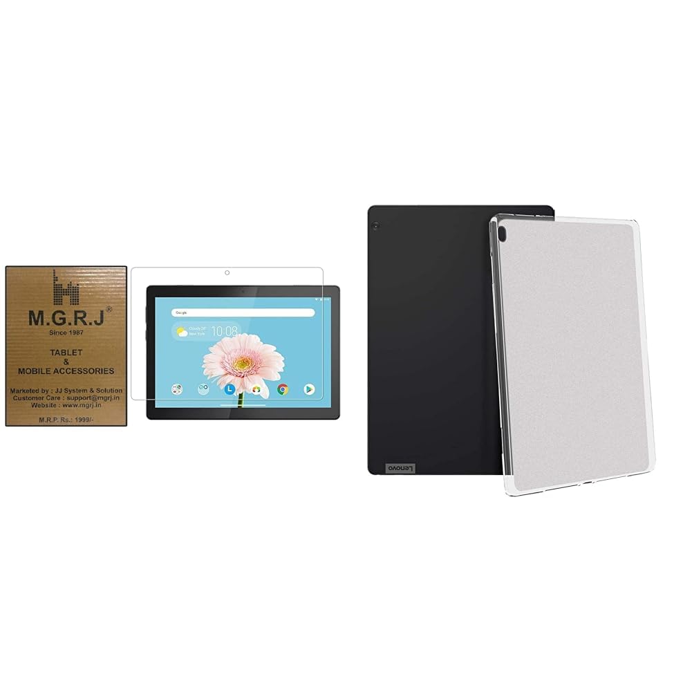 (Open Box) M.G.R.J® Tempered Glass Screen Protector for Lenovo Tab M10 (TB-X605LC / TB-X605FC / M10 FHD Rel) (10.1" inch)