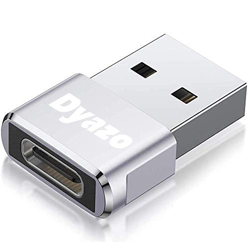 (Open Box) Dyazo Aluminium Portable High Speed Micro USB to USB A Female OTG Adapter/Converter Compatible with Samsung S6 Edje S7 Edge S4 LG G4, Mouse, Keyboard, Flash Drive All Micro O.T.G Enable Devices