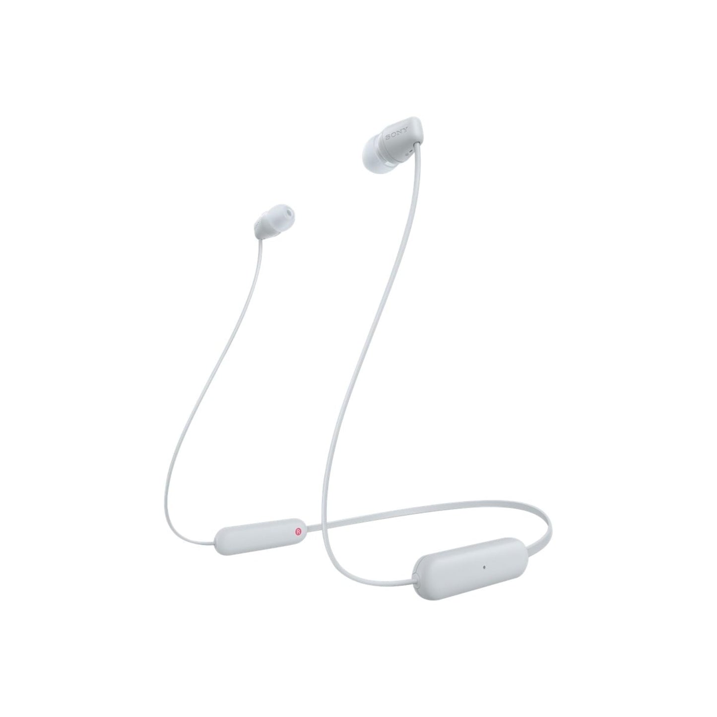 (Open box)Sony WI-C100 Wireless Headphones with Customizable Equalizer for Deep Bass & 25 Hrs Battery, DSEE-Upscale, Splash Proof, 360RA, Fast Pair, in-Ear Bluetooth Headset with mic for Phone Calls (Black)