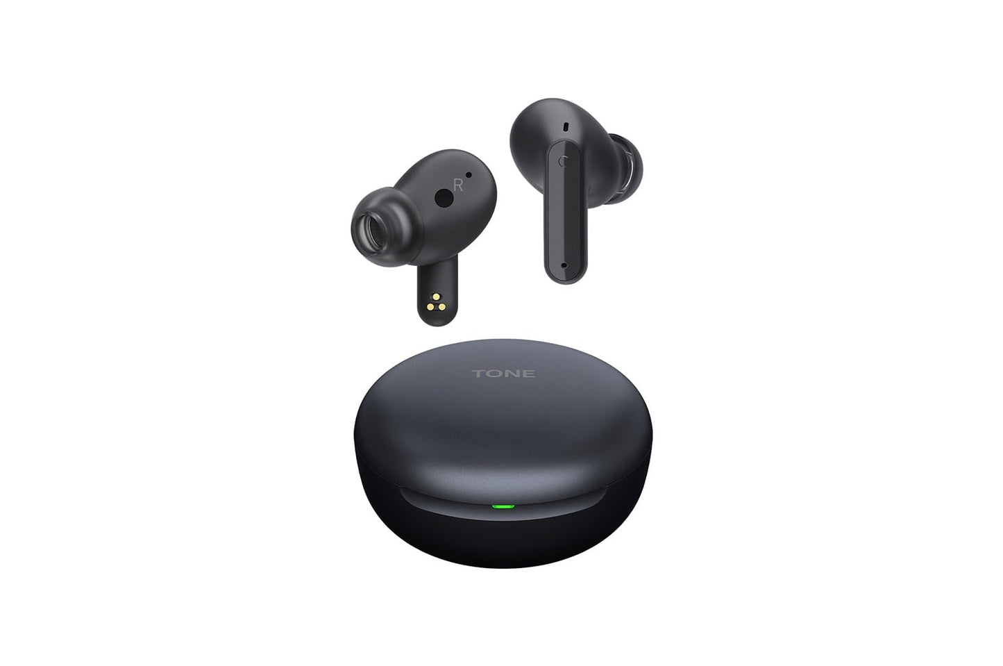 (Open Box) LG Tone Free FP5 - Enhanced Active Noise Cancelling Bluetooth Truly Wireless in Ear Earbuds with mic (Black)