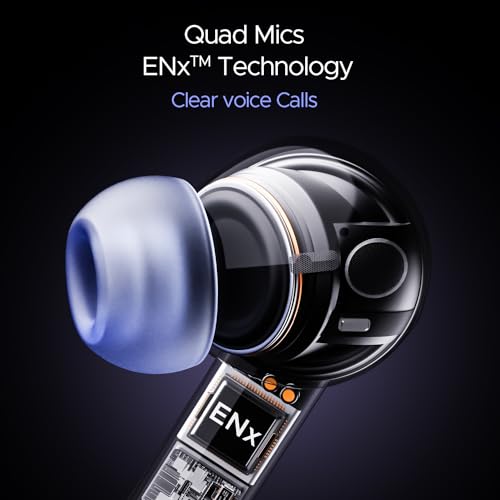 (Open Box)boAt Airdopes 170 TWS in Ear Earbuds with 50H Playtime, Quad Mics Enx Tech, Low Latency Mode, 13Mm Drivers, ASAP Charge, Ipx4, Iwp, Touch Controls & Bt V5.3