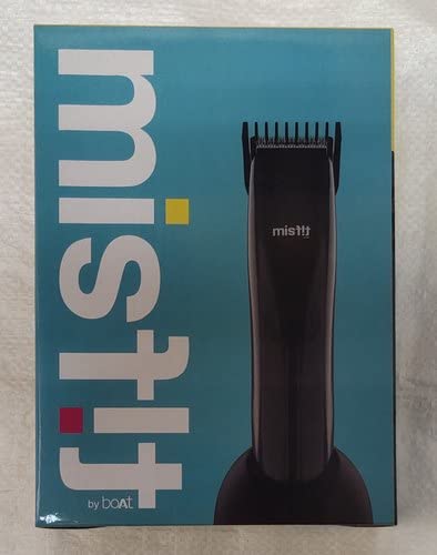 (Open Box) Misfit by boAt T30 Runtime: 60 mins Trimmer for Men (Black)