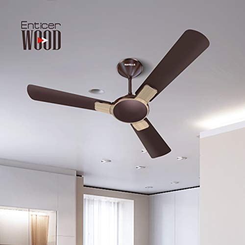 Havells 1200 mm FAN ENTICER ES BEIGE COPPER, 2 Star
