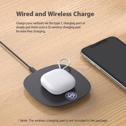 (Open Box) omthing by 1MORE AirFree Pods with Qualcomm 3.0 Wireless Charging Case Bluetooth Headset (Snow White, True Wireless)