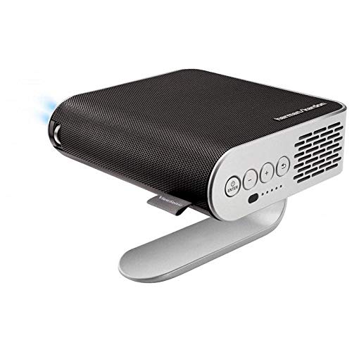 (Open Box) Viewsonic M1 Mini Portable Projector | Jbl Speaker | Hdmi | Auto Keystone |Built-in Battery |100" Projection Image 854 X 480 | 100 Lumen - White