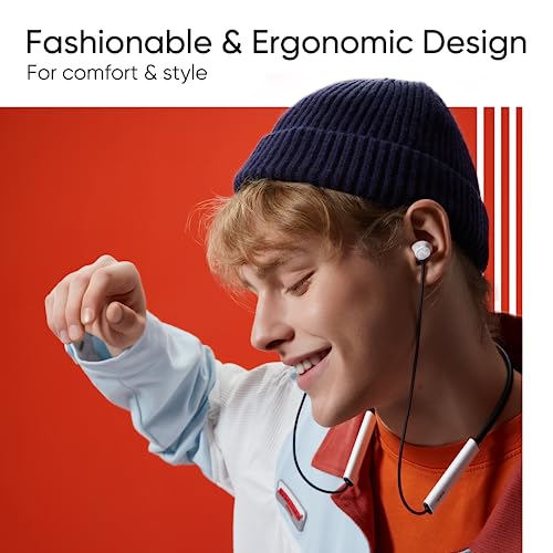 (Open Box) realme Buds Wireless 3 Neo in Ear Bluetooth Neckband with 13.4 Mm Dynamic Bass Boost Driver,Upto 32 Hours Playback,Fast Charge,Ai Enc,45Ms Low Latency,Ip55 Dust&Water Resistannt&Bluetooth V 5.4 Black