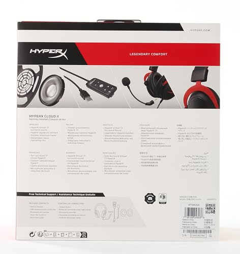 (OPEN BOX)HyperX Cloud Core On-Ear Wired Gaming Headset with Mic for PC, DTS Headpone:X (Black)