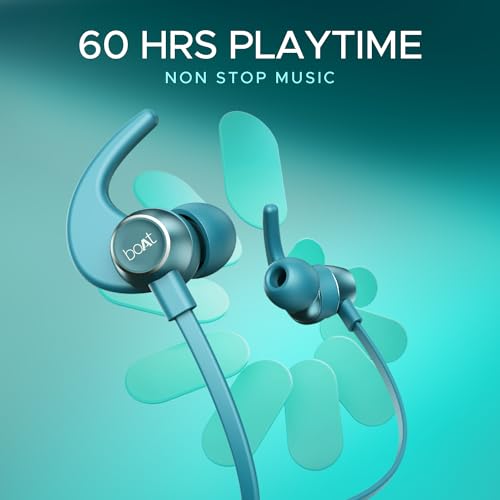 (Open Box)boAt Rockerz 255 Touch Neckband with Full Touch Controls,Spatial Audio,Up to 30H Playtime,ASAP Charge,Beast Mode,Enx Technology(Deep Blue),in-Ear,Bluetooth