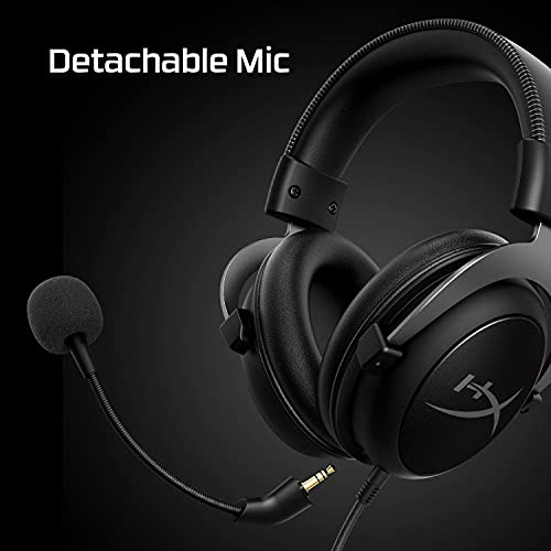 (OPEN BOX)HyperX Cloud Core On-Ear Wired Gaming Headset with Mic for PC, DTS Headpone:X (Black)