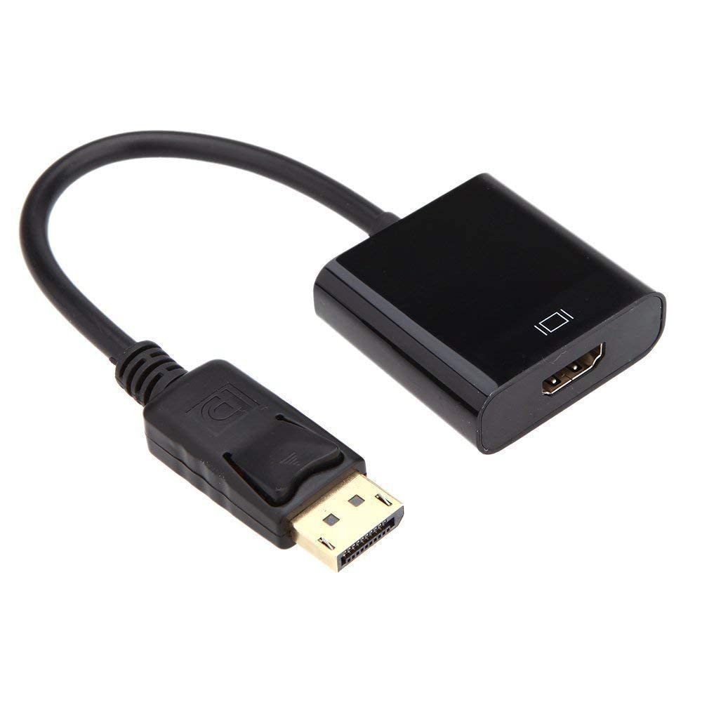 (Open Box)NISHTECH HDMI to VGA, High Speed 1080P HDMI to VGA Adapter (Male to Female) for Computer, Desktop, Laptop, PC, Monitor, Projector, HDTV, Chromebook, Raspberry Pi, Roku, Xbox and More - Black