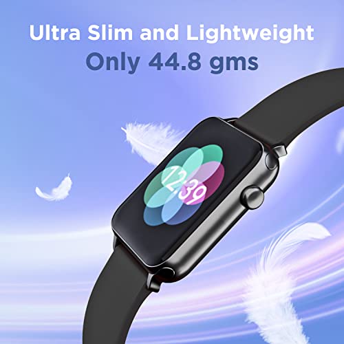 (Without Box)boAt Wave Call Smart Watch, Smart Talk w/Advanced Dedicated Bluetooth Calling Chip, 1.69 HD Display w/ 550 NITS & 70% Color Gamut, 150+ Watch Faces, Multi-Sport Modes,HR,SpO2(Caribbean Green)