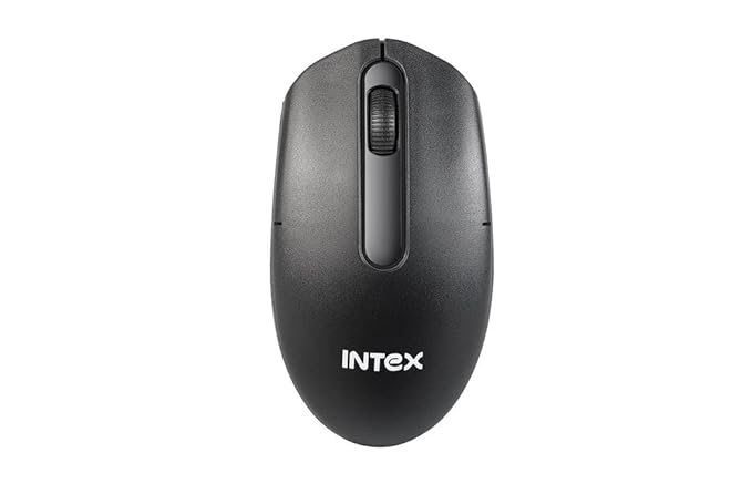 (Open Box) Intex IT-WL121 / Amaze + Wireless Optical Mouse (2.4GHz Wireless, Black)