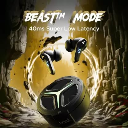 (Open box) boAt Immortal 171 in Ear Earbuds(Black Sabre)