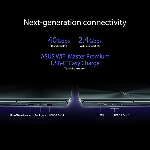 (Brand Refurbished) ASUS ZenBook Duo 14 (2021) Dual Screen Laptop, 14" (35.56 cm) FHD, Intel Core i5-1155G7 11th Gen, (16GB/512GB SSD/Windows 11/Office 2021/2GB NVIDIA GeForce MX450/Blue/1.62 Kg), UX482EGR-KA521WS