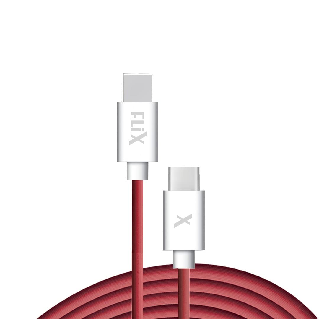 FLiX (Beetel USB to Micro USB PVC Data Sync & 2A Fast Charging Cable, Made in India, 480Mbps Data Sync, Solid Cable, 1 Meter Long USB Cable for Micro USB Devices (Black)(XCD-M11)