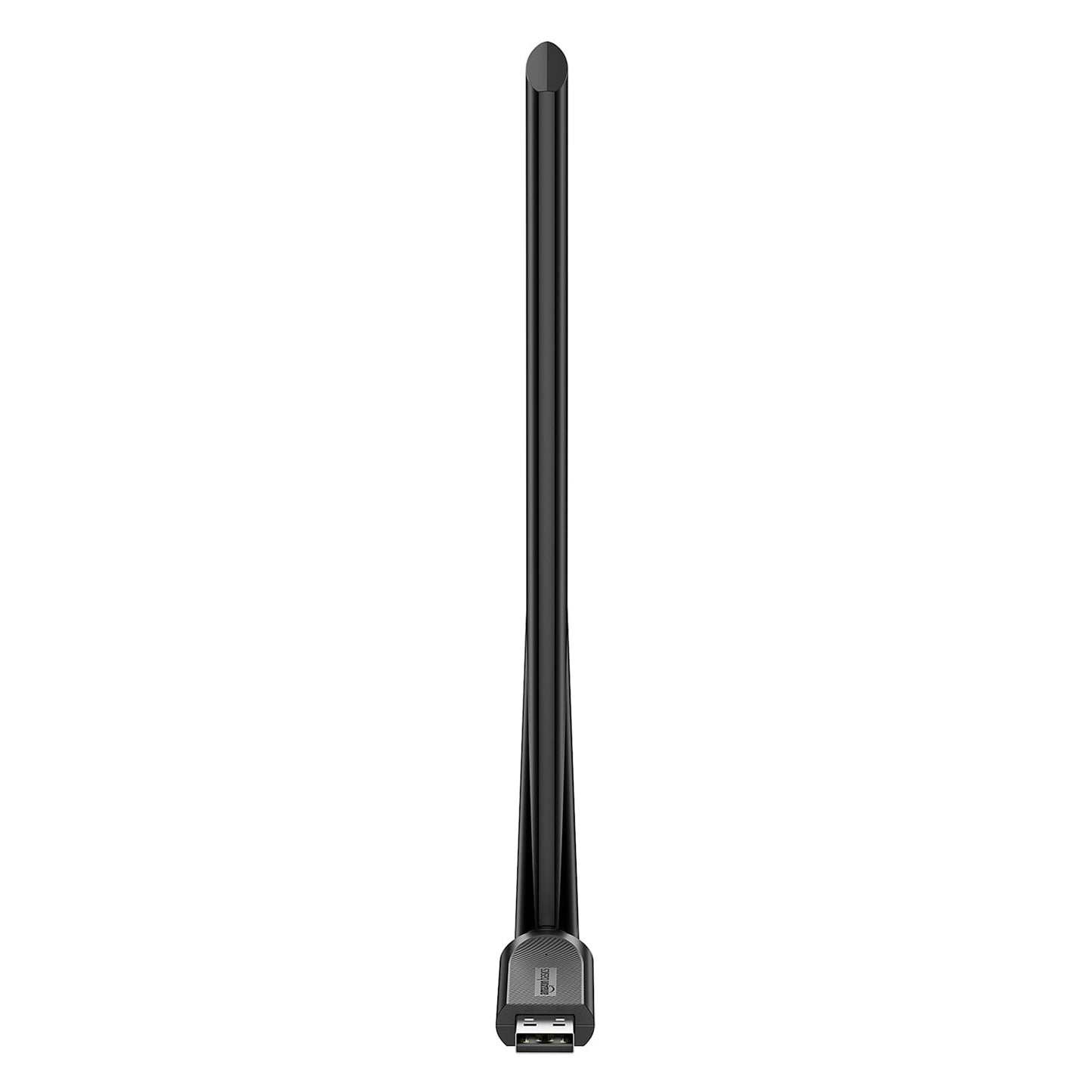 (Open Box) amazon basics 300Mbps Free Driver Mini Wireless USB Adapter for Pc, Laptop | Supports Windows, Mac and Linux | USB 2.0, Black