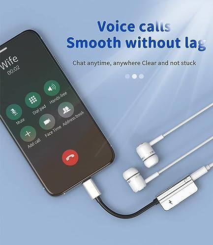 (Open Box) JGD PRODUCTS 2in1 USB C to 3.5mm Audio Adapter and Charger Compatible with OnePlus 10 pro Oneplus 11R 7T 8T 9 Pro and All oneplus Devices|| Not for Samsung and Other Devices (Black)