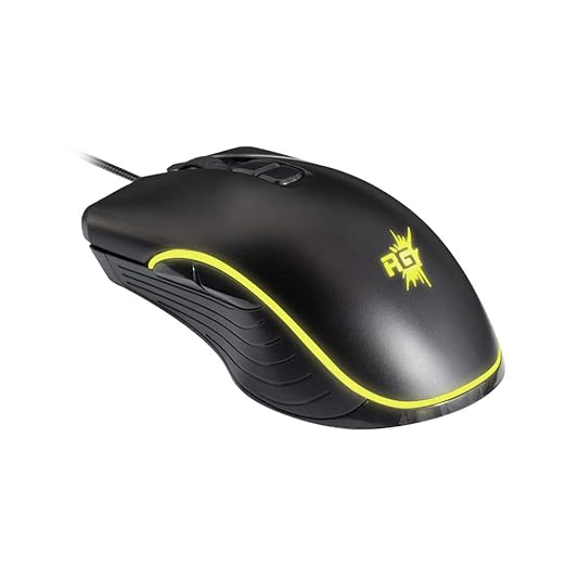 (Open Box) Redgear A-20 Wired Gaming Mouse with RGB and Upto 4800 dpi for Windows PC Gamers