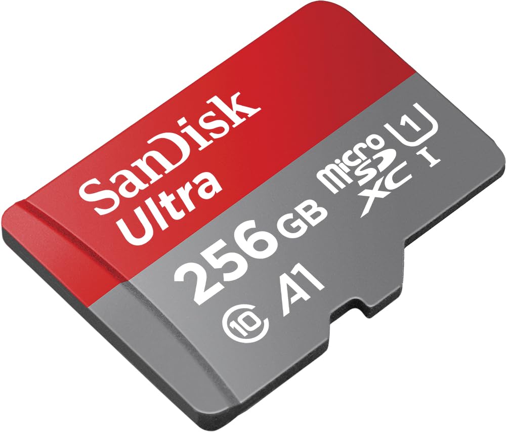 (Open Box) SanDisk Ultra 256GB microSDXC UHS-I, 150MB/s R, Memory Card, 10 Y Warranty, for Smartphones
