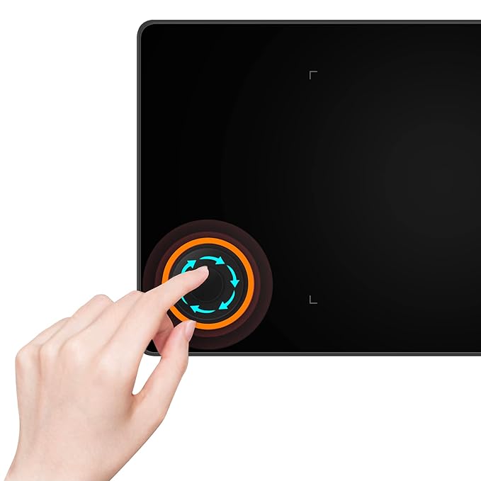(Open Box) AmazonBasics Professional 5.1 X 3.5 inches Graphics Drawing Tablet 8192 Levels Digital Drawing Tablet with Pen Multifunctional Ultralight Graphic Tablet