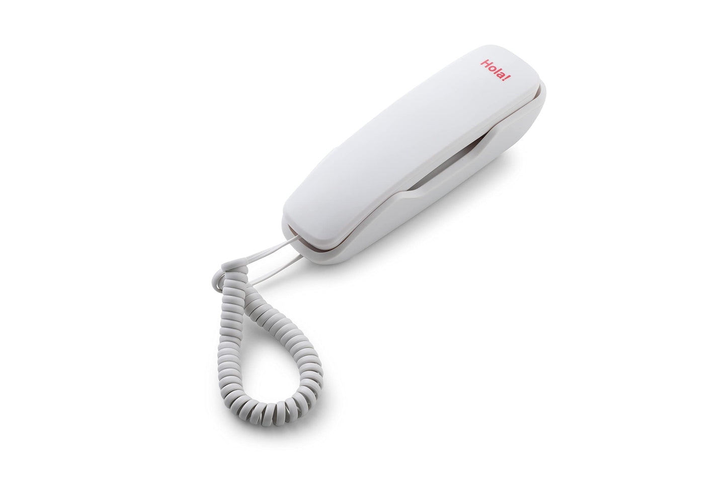 (Open Box)Hola! TF 510 Corded Landline Phone, Wall/Desk Mountable, Clear Call Quality, Compact Design, Redial/Mute/Hold Function (Made in India) (Black)