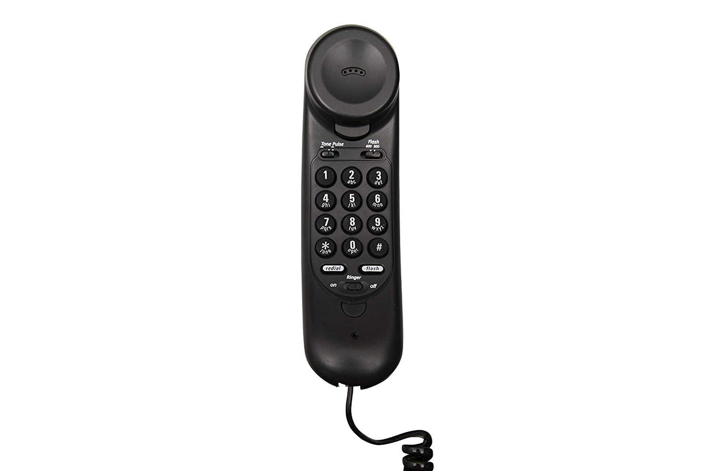 (Open Box) Beetel B11 Corded Landline Phone, Ringer Volume Control, LED for Ring Indication, Wall/Desk Mountable, Classic Design, Clear Call Quality, Mute/Pause/Flash/Redial Function (Made in India)(Black)(B11)