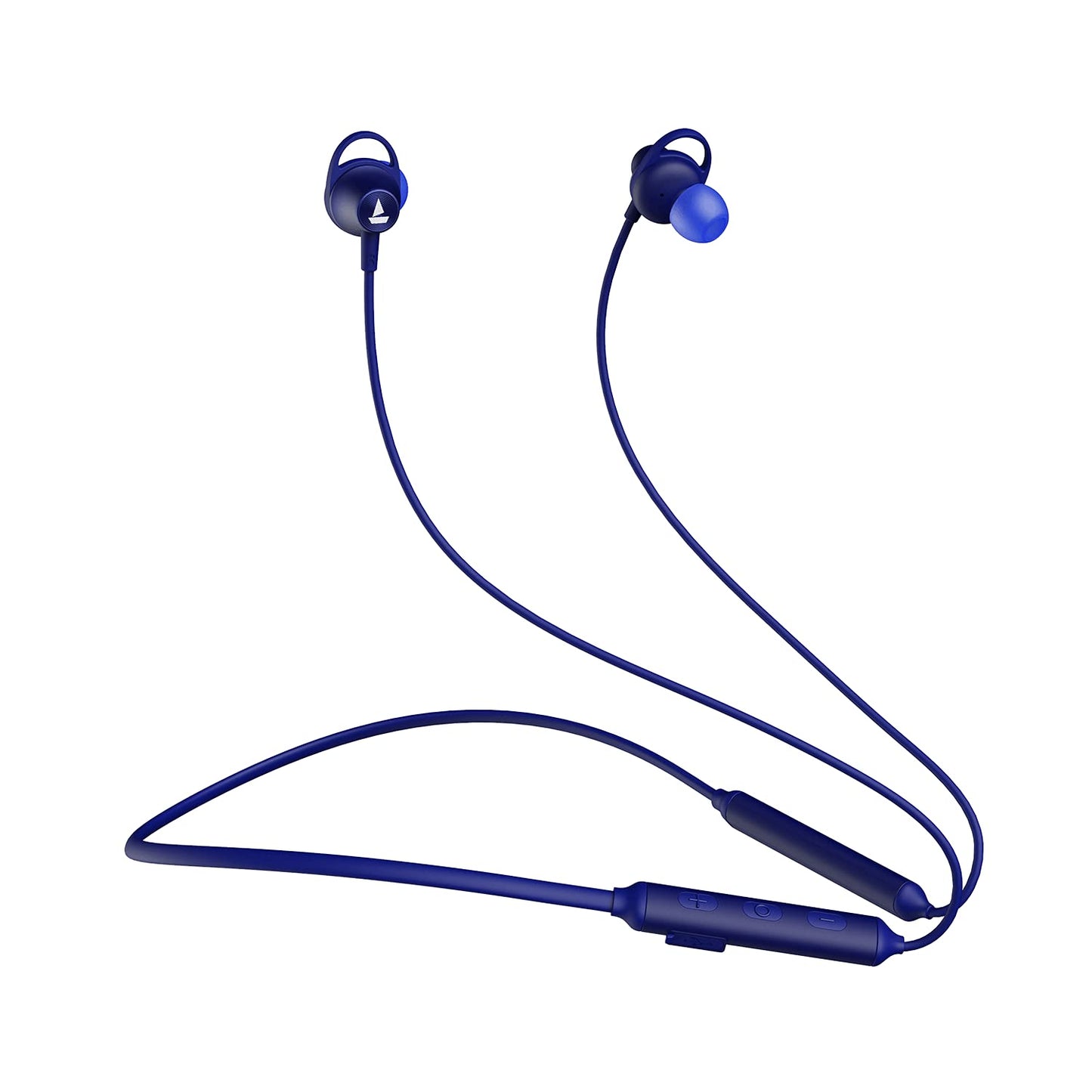 (Open box)boAt Rockerz 245v2 Bluetooth Wireless in Ear Earphones with Upto 8 Hours Playback, 12mm Drivers, IPX5, Magnetic Eartips, Integrated Controls and Lightweight Design with Mic (Navy Blue)